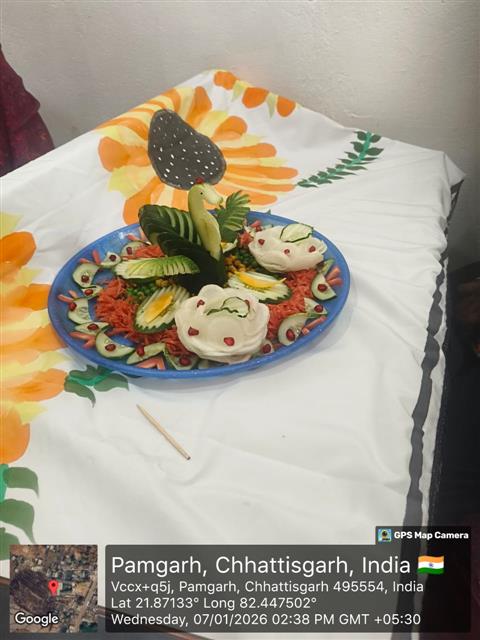 Salad decoration 