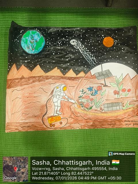 Painting competition 'Technology vs. Nature'