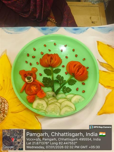 Salad decoration 